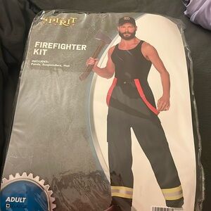 firefighter costume men’s XL